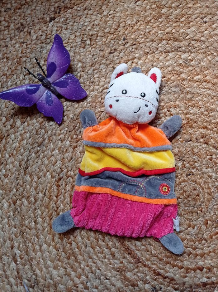 Doudou zèbre