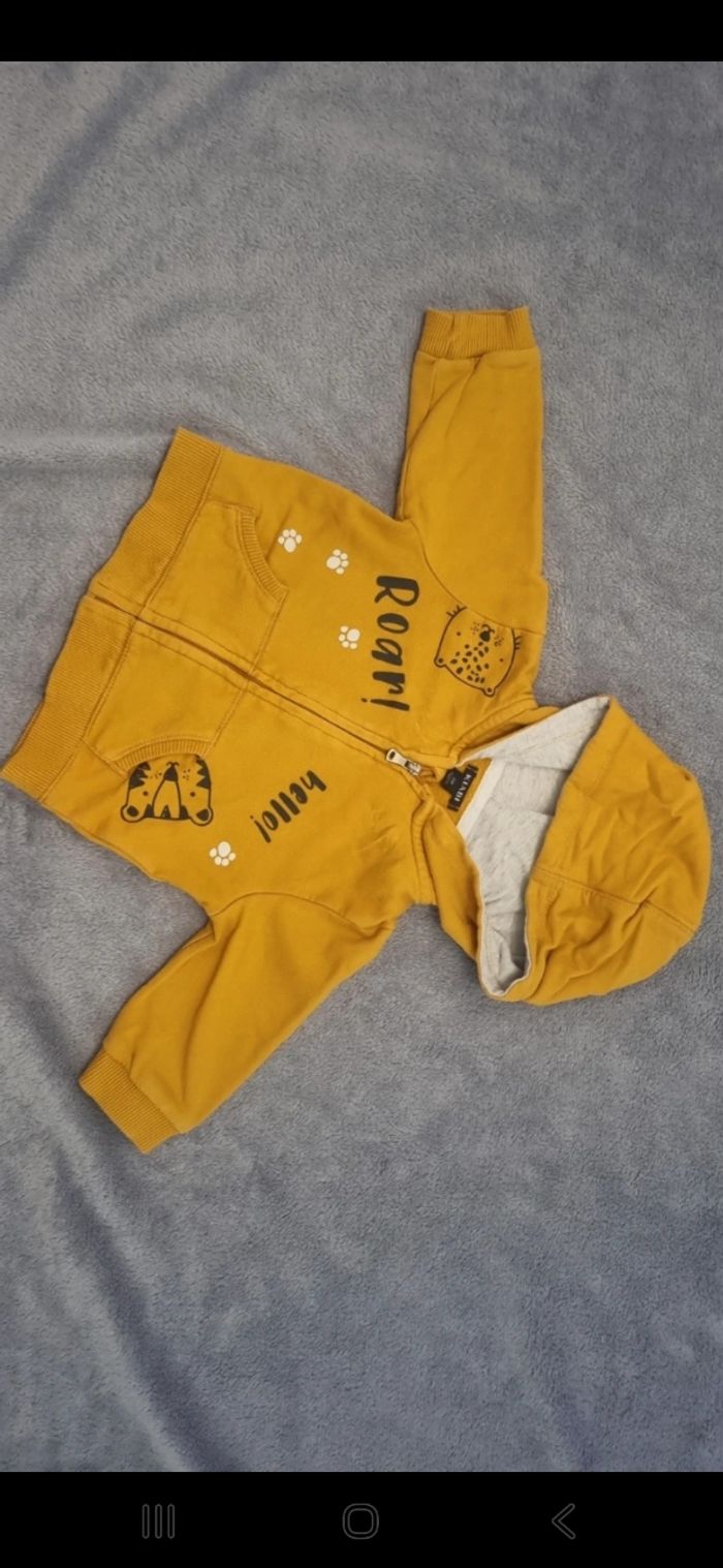 Veste moutardes kiabi