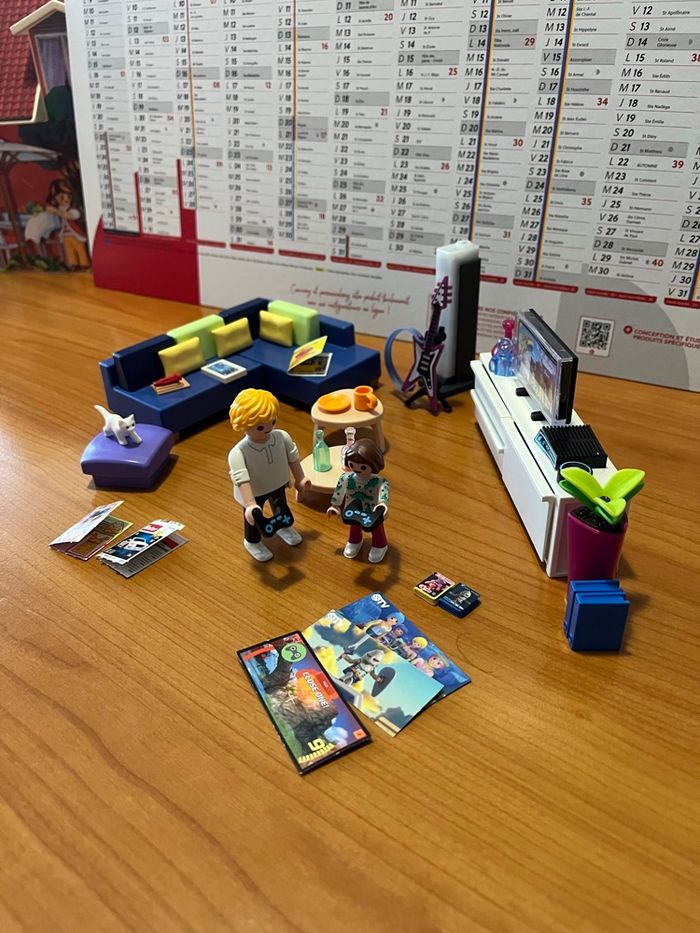 Playmobil 70989 – Salon aménagé pour maison moderne 9266 - photo numéro 2