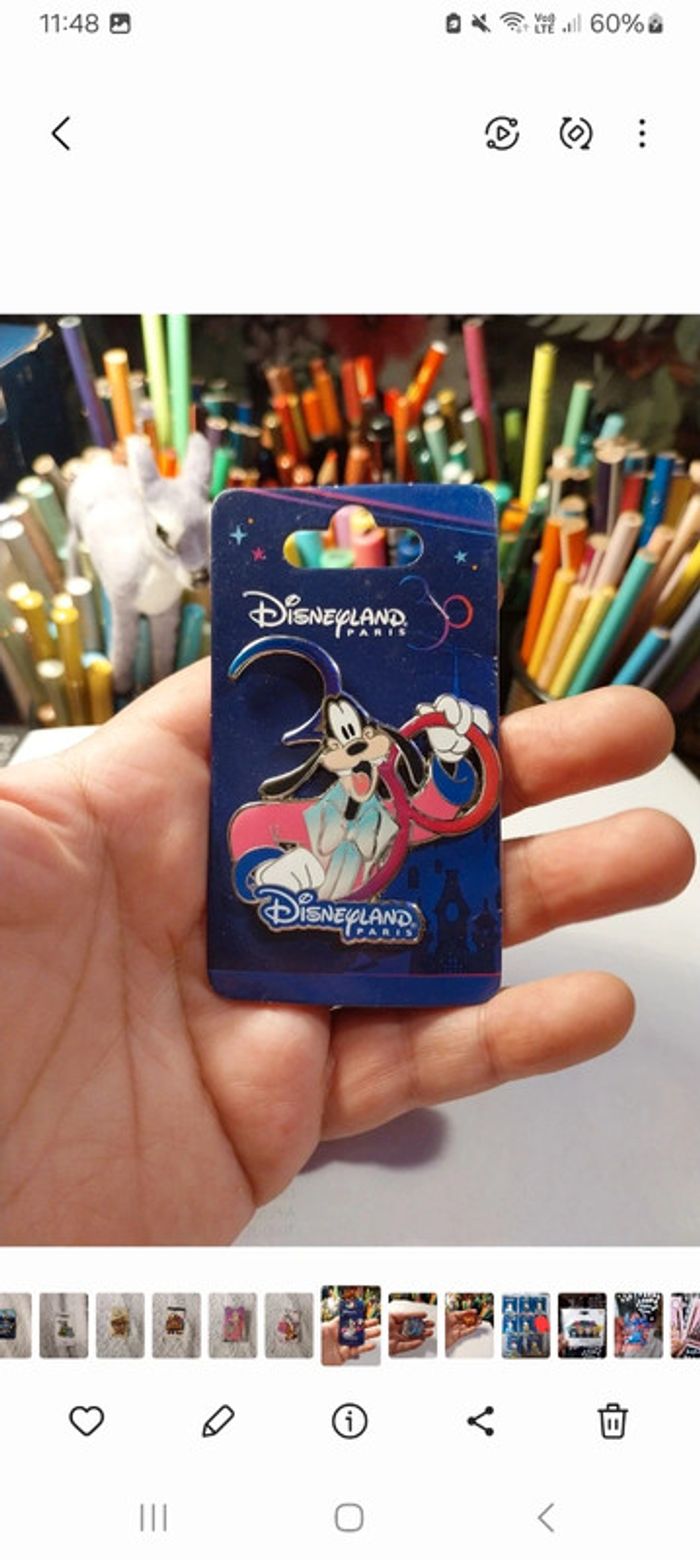 Pins Disney 30 ans disneyland Paris