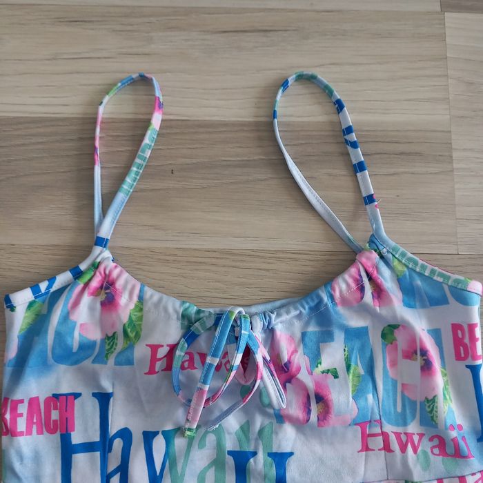 Robe été imprimée à bretelles Jennyfer taille S - photo numéro 2