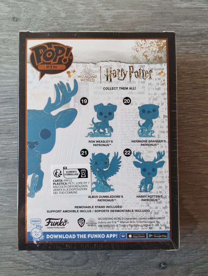 Harry Potter : Pop Large Enamel Pin N° 21 (Harry Potter Patronus) - photo numéro 6