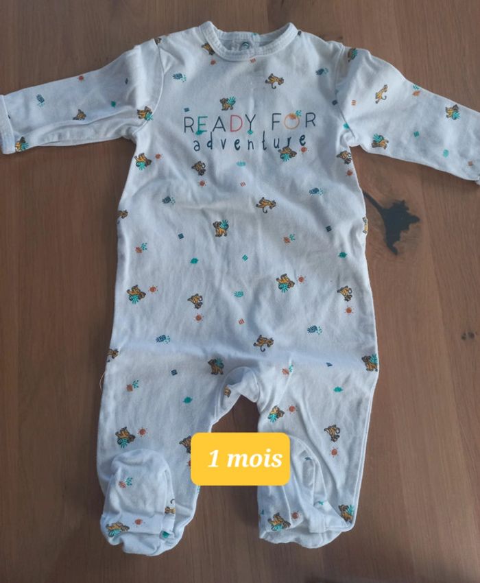 Pyjama coton 1 mois