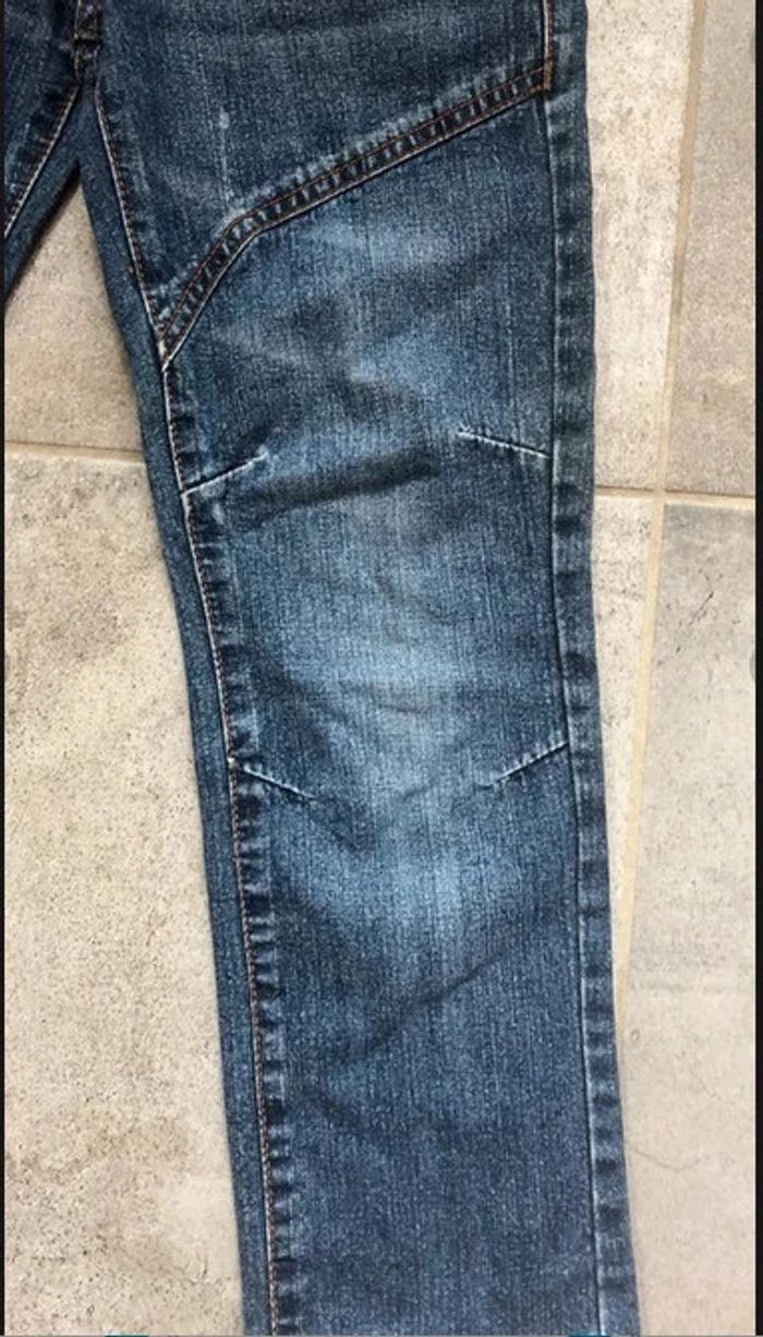 🤩 Craquant jean 7 ans 8 ans TEX adorable ajustable à la taille - photo numéro 8