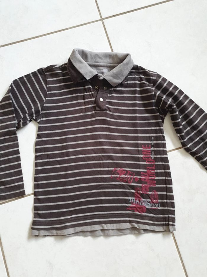 Polo ml garçon Rayé 8 ans 3 suisses lc5 - photo numéro 3