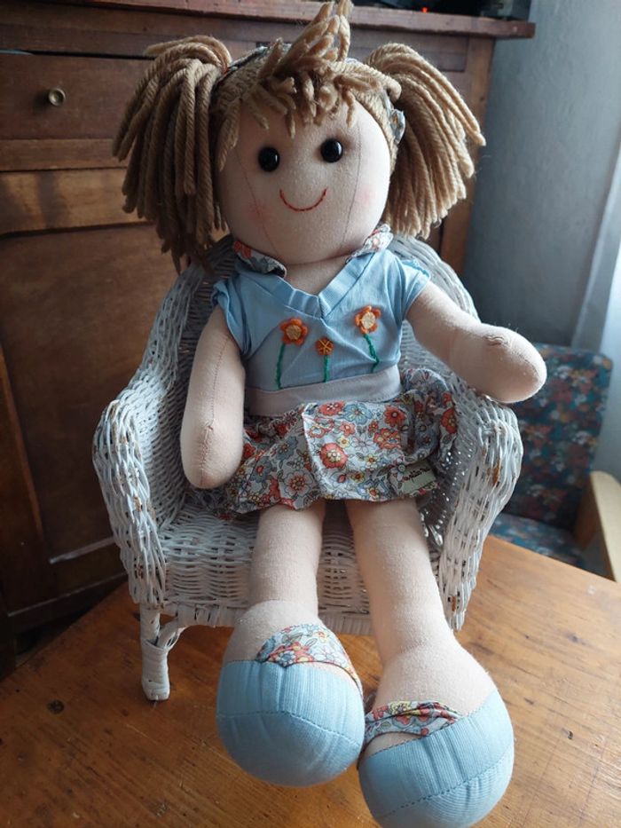 Grande poupée de chiffon Les Petites Marie