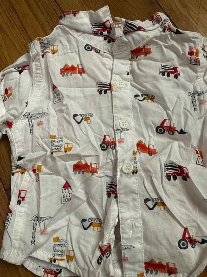 Ensemble short chemise chantier - photo numéro 3