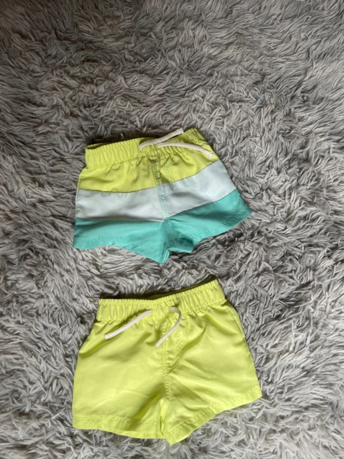 Lot 2 maillots de bain 3/6 mois