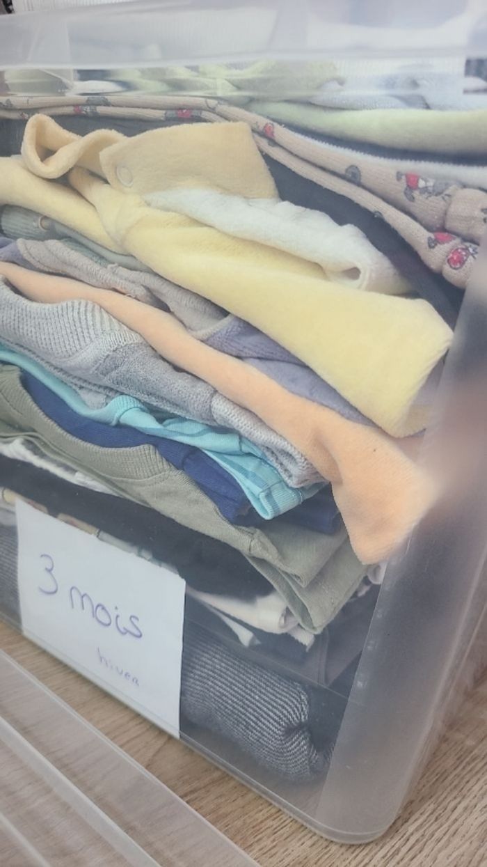 Gros lot hiver garçon 3 mois