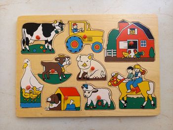 Puzzle en bois pour enfants