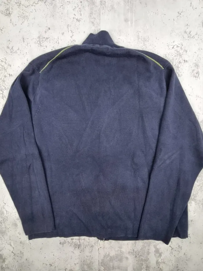 Veste zippée Tommy Hilfiger – Bleu marine – Taille XL Hommes (mesures en photos) - photo numéro 4