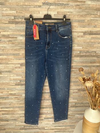 Jean à strass 7/8