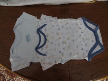 Lot de 2 bodies Maman et Papa