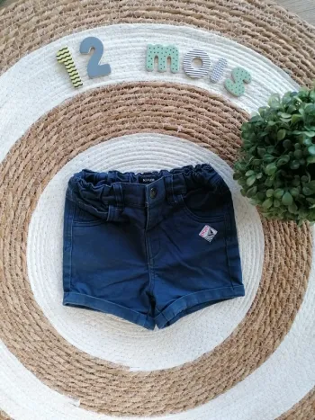 Short bleu marine - Kiabi - 12 mois