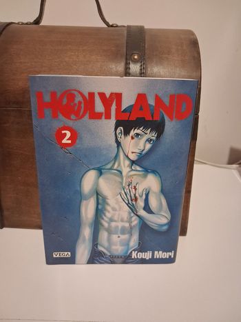 Manga Holyland tome 2 jaquette collector exclusive alternative