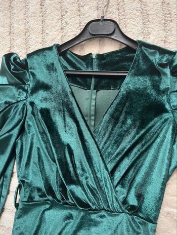 Robe velours Mora