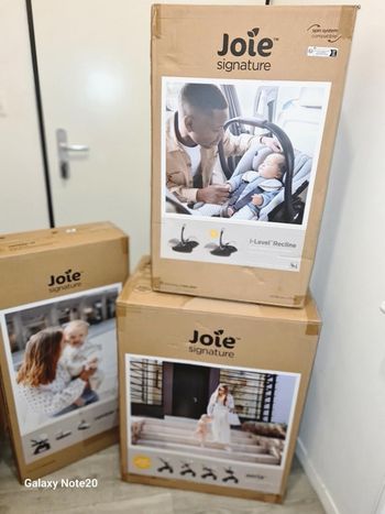 Lot poussette Aeria joie signature