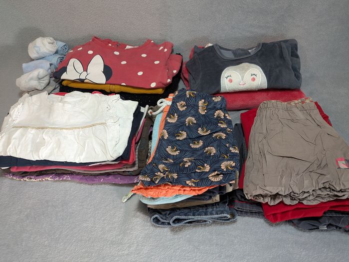 Lot Vêtements Fille 18 Mois - photo numéro 2