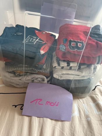 Lot garçon 12 mois