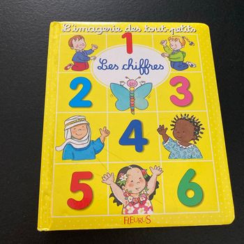 Livre l’imagerie des tout petits Les chiffres