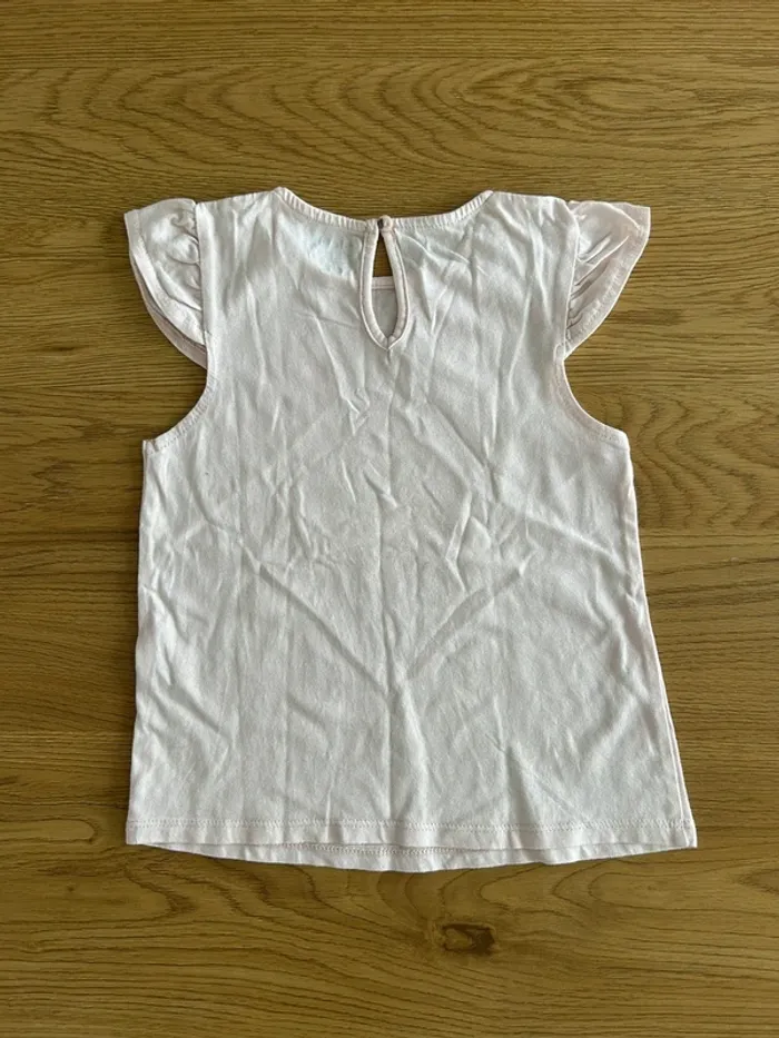 Teeshirt rose Kiabi 36 mois - photo numéro 2