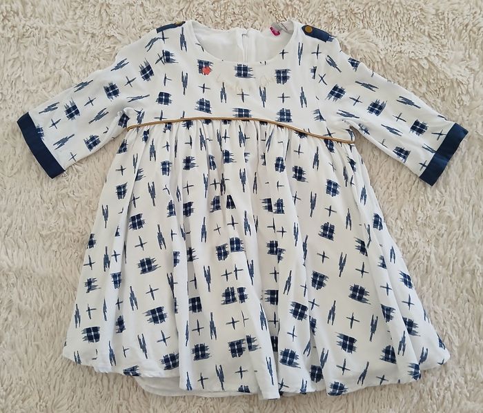 Robe manches 3/4 3 ans