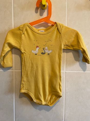 Body mixte petit bateau 6 mois