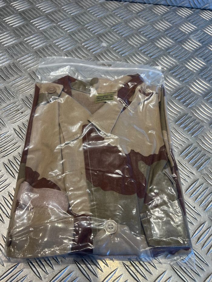 chemisette militaire camo desert paul boye ou magecco ou transconfection neuf taille 39/40 ou 41/42 - photo numéro 3