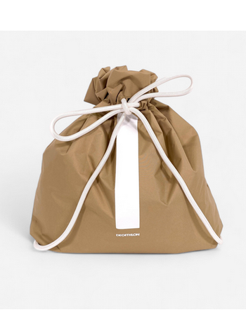 Emballage cadeau beige Décathlon 44x51cm