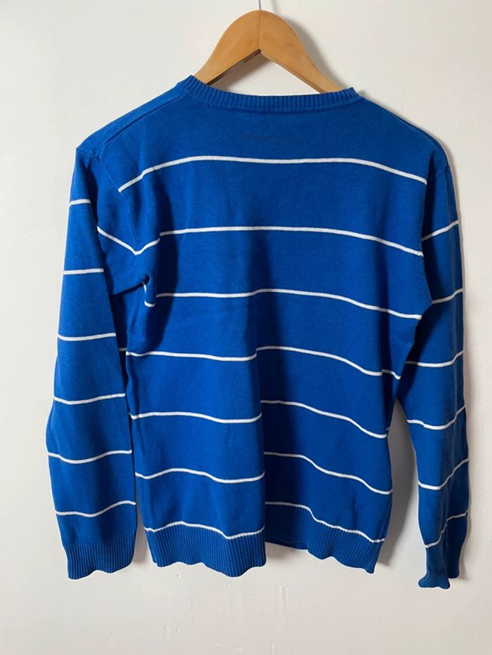 Pull Teddy Smith – Taille 16 ans / S – Bleu - photo numéro 4