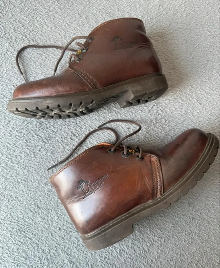 Bottines Panama Jack Femme – Modèle Iconique Panama 03 – Marron Foncé – T.37