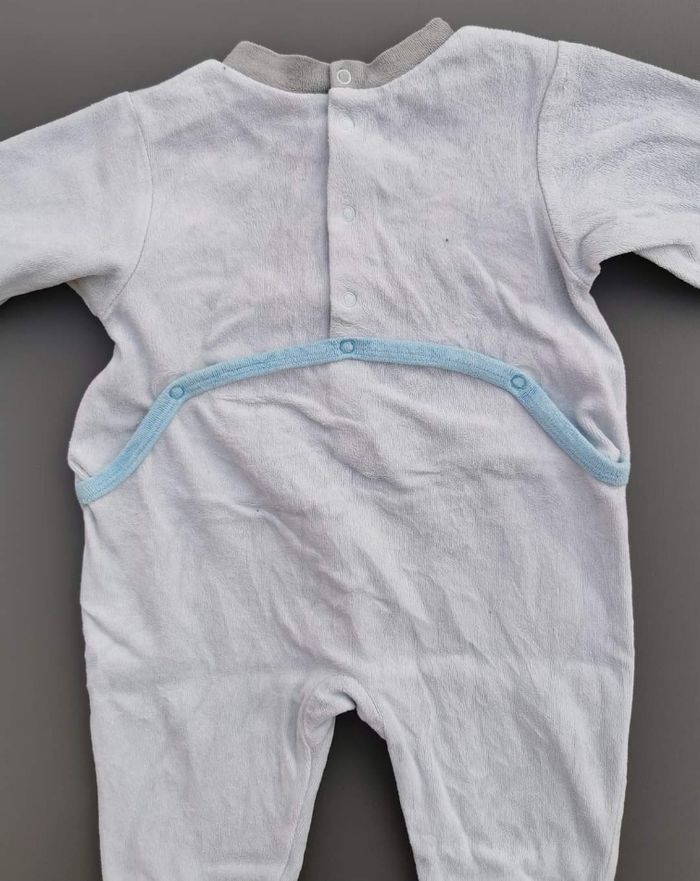 Pyjama velours 1 pièce 18 mois garçon absorba - photo numéro 2