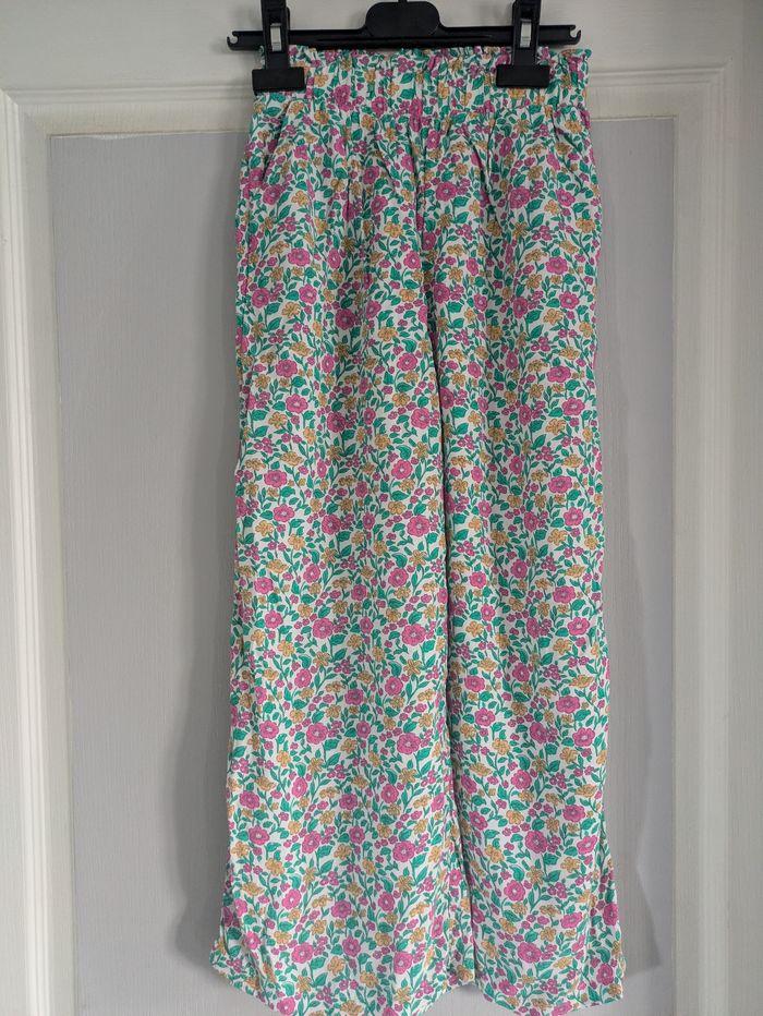 Pantalon Fleuri fluide - photo numéro 1