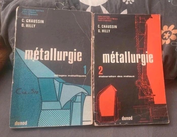 Métallurgie tome 1 et 2