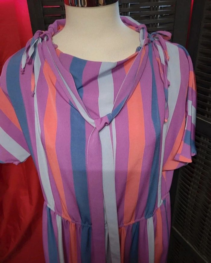 Magnifique robe vintage 40 - photo numéro 10