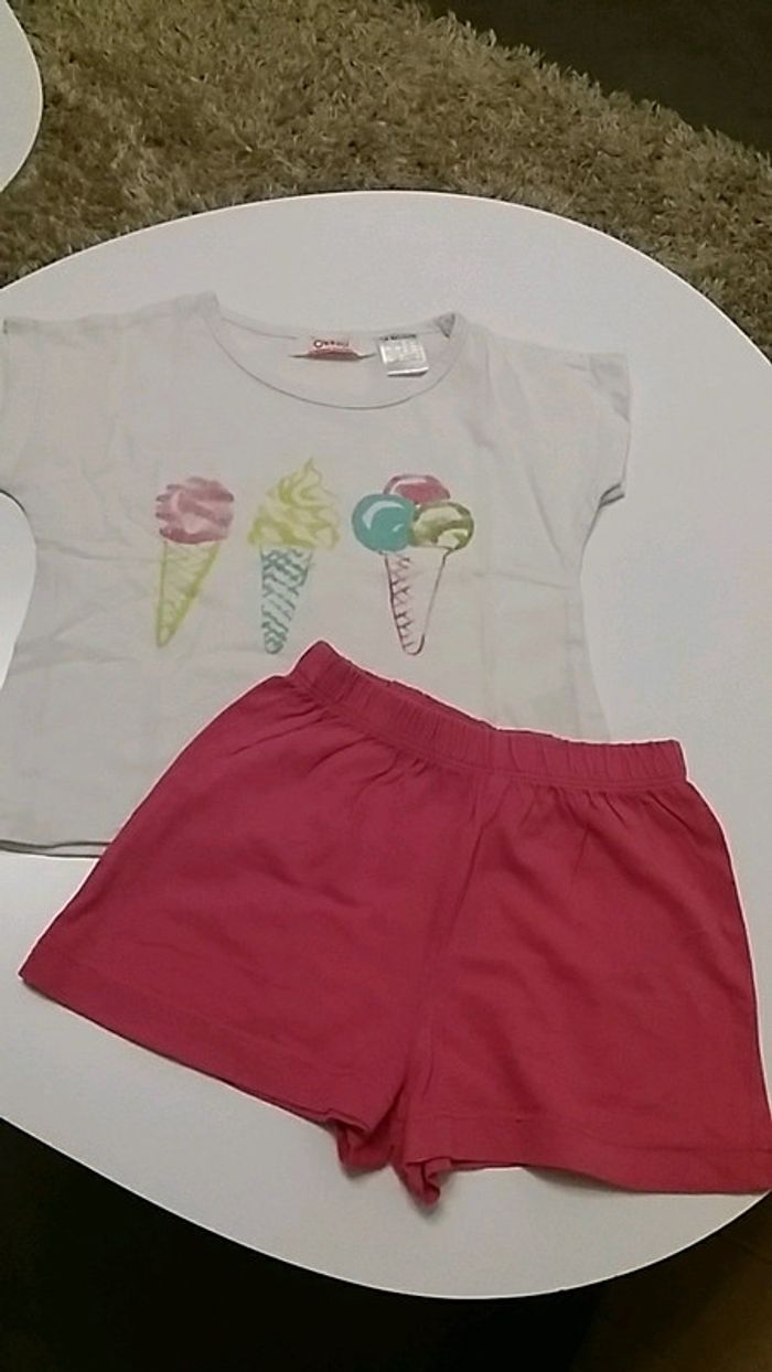 Pyjama short été 24 mois