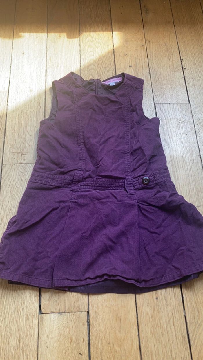 Robe violette 4 ans