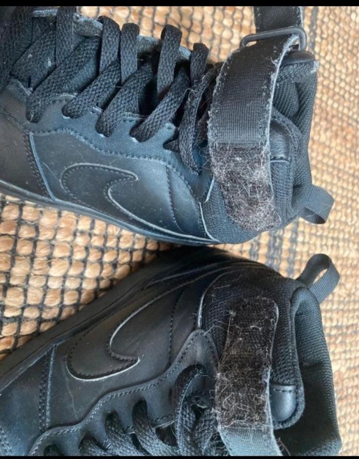 Basket air force 1 mid unisexe montante noire montante - photo numéro 7