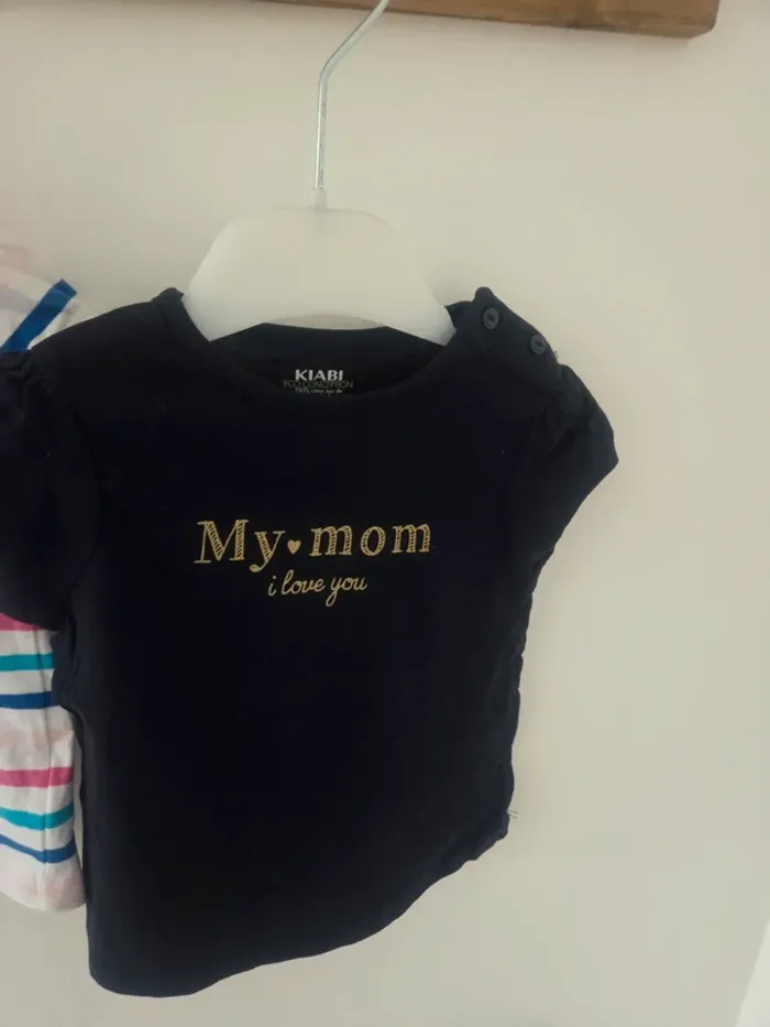 Lot 2 tee-shirts 9m - photo numéro 3