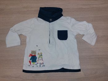 Tee-shirt manches longues / sergent major / 9mois-71cm