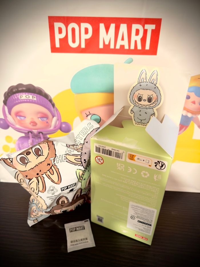 PopMart Labubu - The Monsters Exciting Macaron - Sea Salt Coconut - photo numéro 2