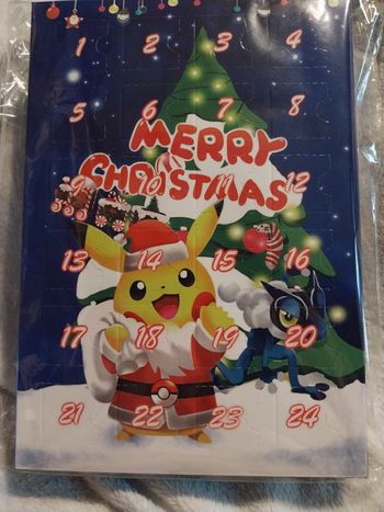 Calendrier de l'avent pokemon