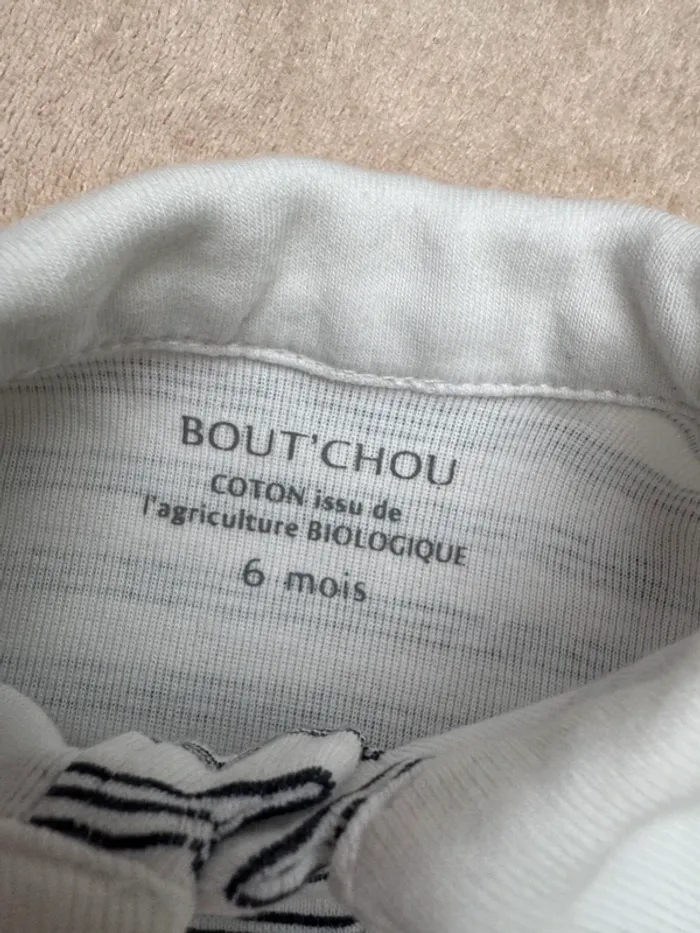 Body polo • bout chou • taille 6 mois - photo numéro 3
