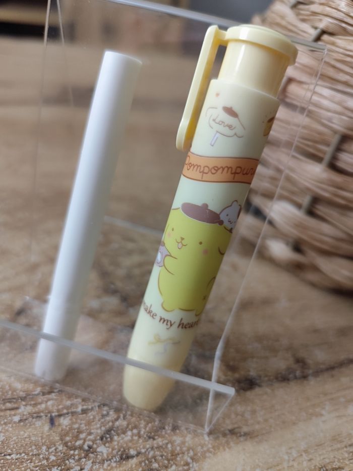 stylo gomme Sanrio kawaii pompompurin - photo numéro 3