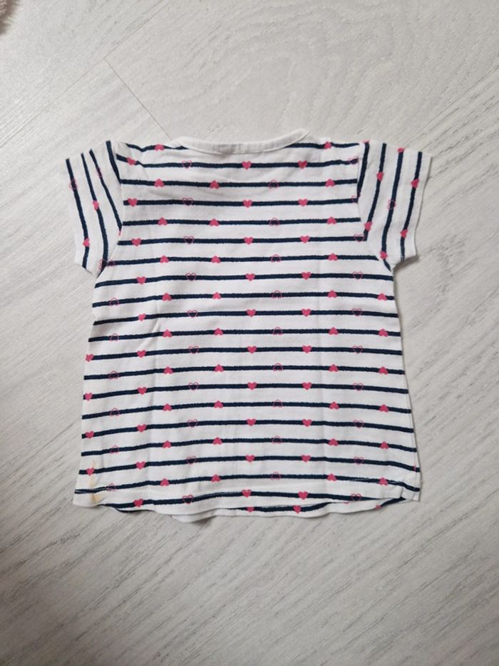 T-shirt fille 6 mois - photo numéro 3