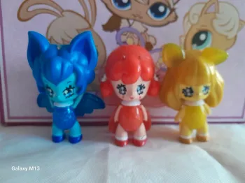 Lot de 3 Figurines Glimmies