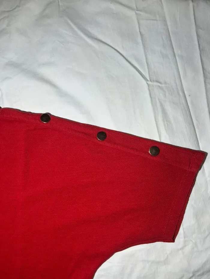 T-shirt rouge camaïeu - photo numéro 4