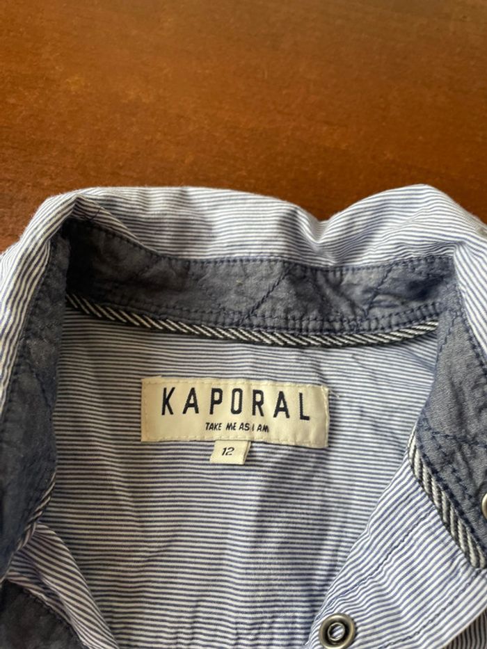 Chemise Kaporal 12 ans - photo numéro 4