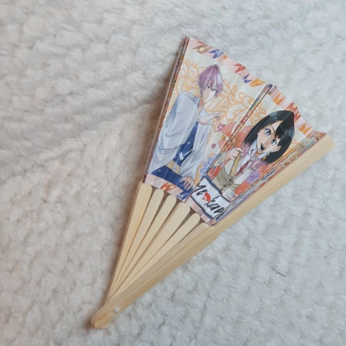 Éventail Akane Banashi goodies manga anime japon - photo numéro 3