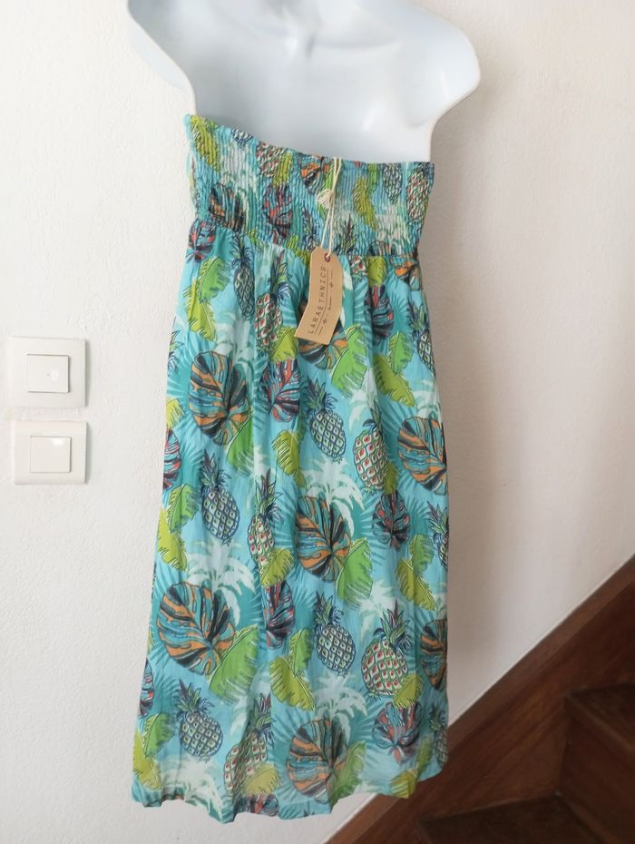 Robe été bustier smoke dos femme 38/40/42 - photo numéro 3